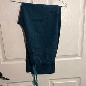 FIGS Cairo scrub pants Caribbean blue